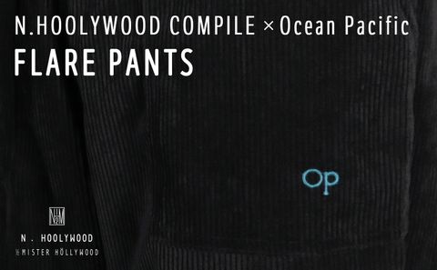 【N.HOOLYWOOD】N.HOOLYWOOD COMPILE x Ocean Pacific FLARE PANTS