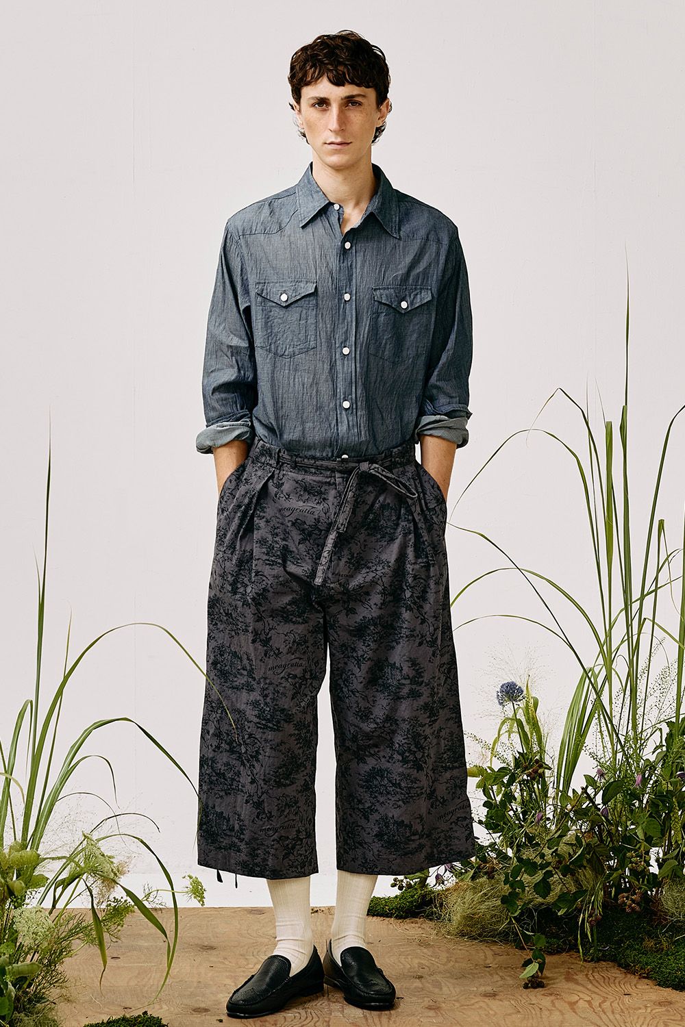 2.4oz denim shirt / 2.4オンス デニム シャツ