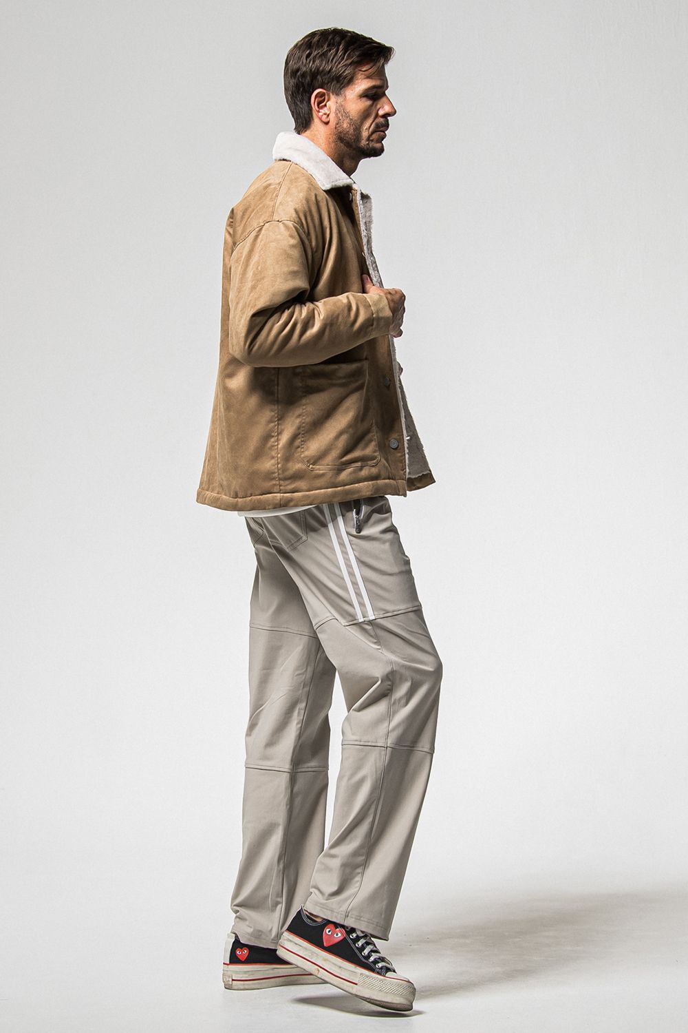 SUEDE FUR COVER ALL / スウェード ファー カバーオール