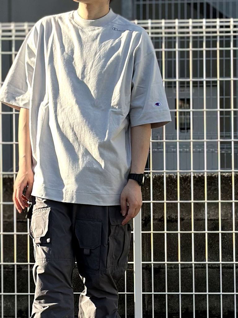N.HOOLYWOOD×Champion 4/25(金)発売、Tシャツをコーディネートにてご紹介いたします！