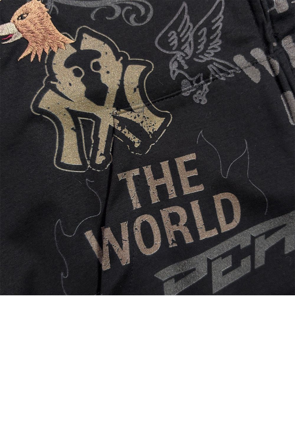 ST/JER HOOD INKJET / ストレッチジャージ フーディー インクジェットプリント