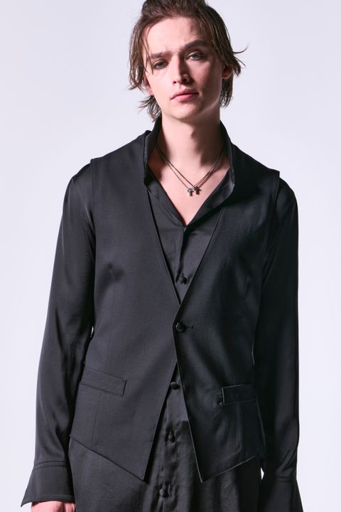 Lace Up Vest / レースアップベスト