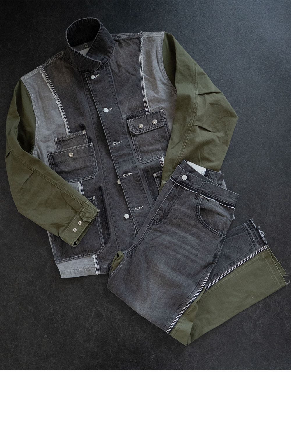 CENTER SEAM COVERALLS×M65 / センターシーム カバーオール M65 ドッキング