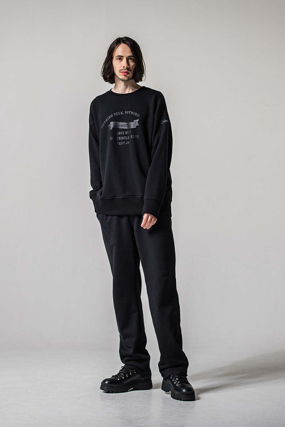 HF URAKE WIDE TUCK PANTS / 裏毛 ワイドタックパンツ