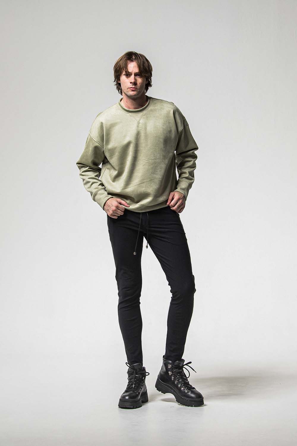SUEDE DROP TRINER / スウェード ドロップ トレーナー