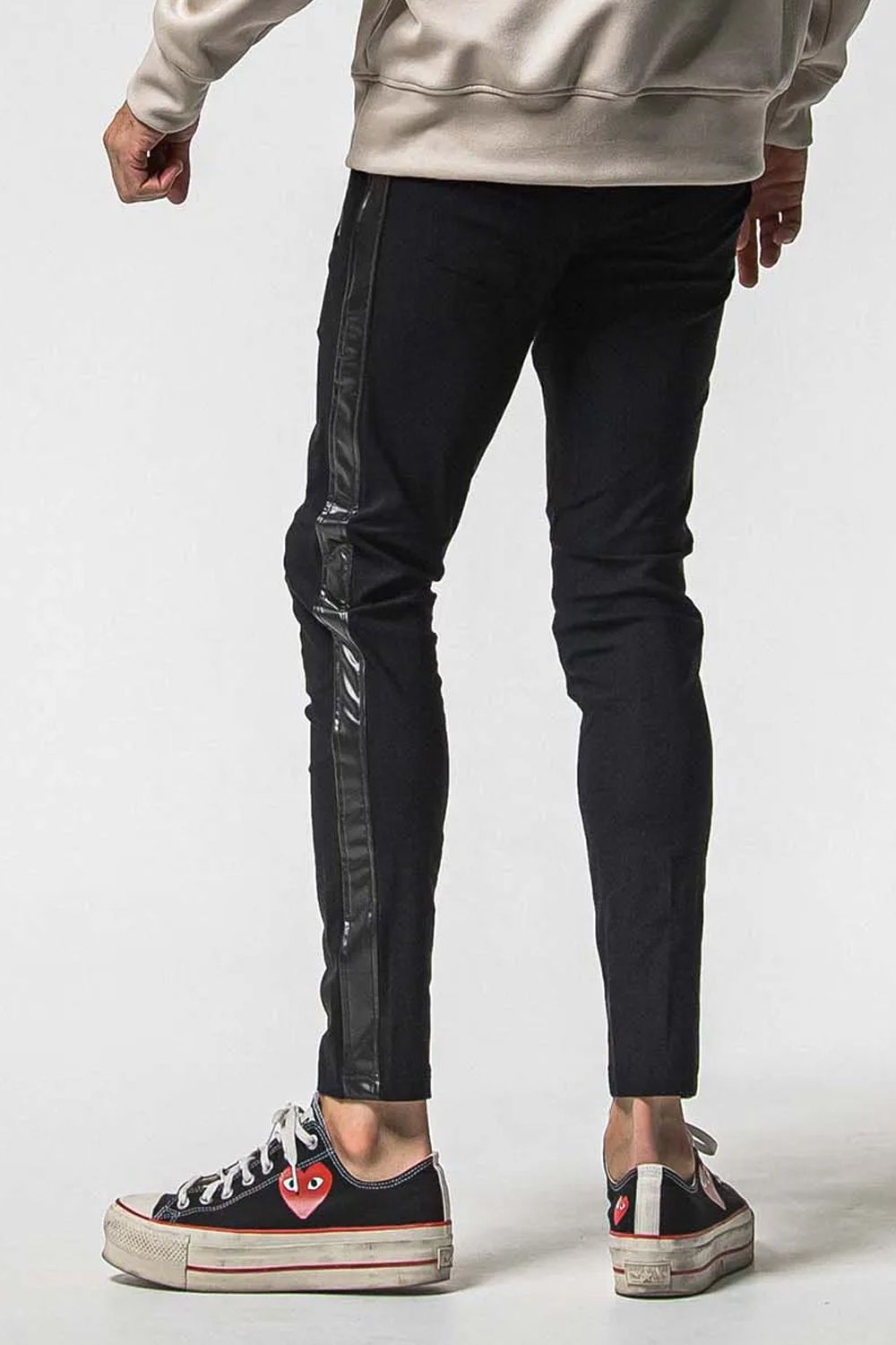 LEATHER LINE TRUCK PT / レザー ライン トラックパンツ