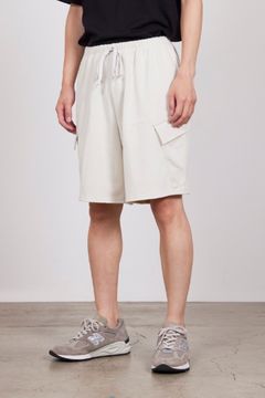 20//1 RECYCLE SUVIN ORGANIC COTTON KNIT CARGO SHORTS / リサイクルスビン オーガニックコットン 度詰め天竺 カーゴショーツ