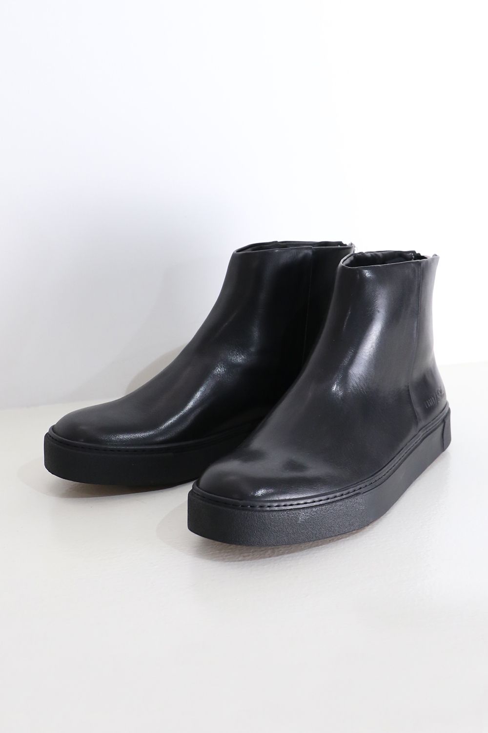 Back zip sneaker boots / バックジップ スニーカーブーツ