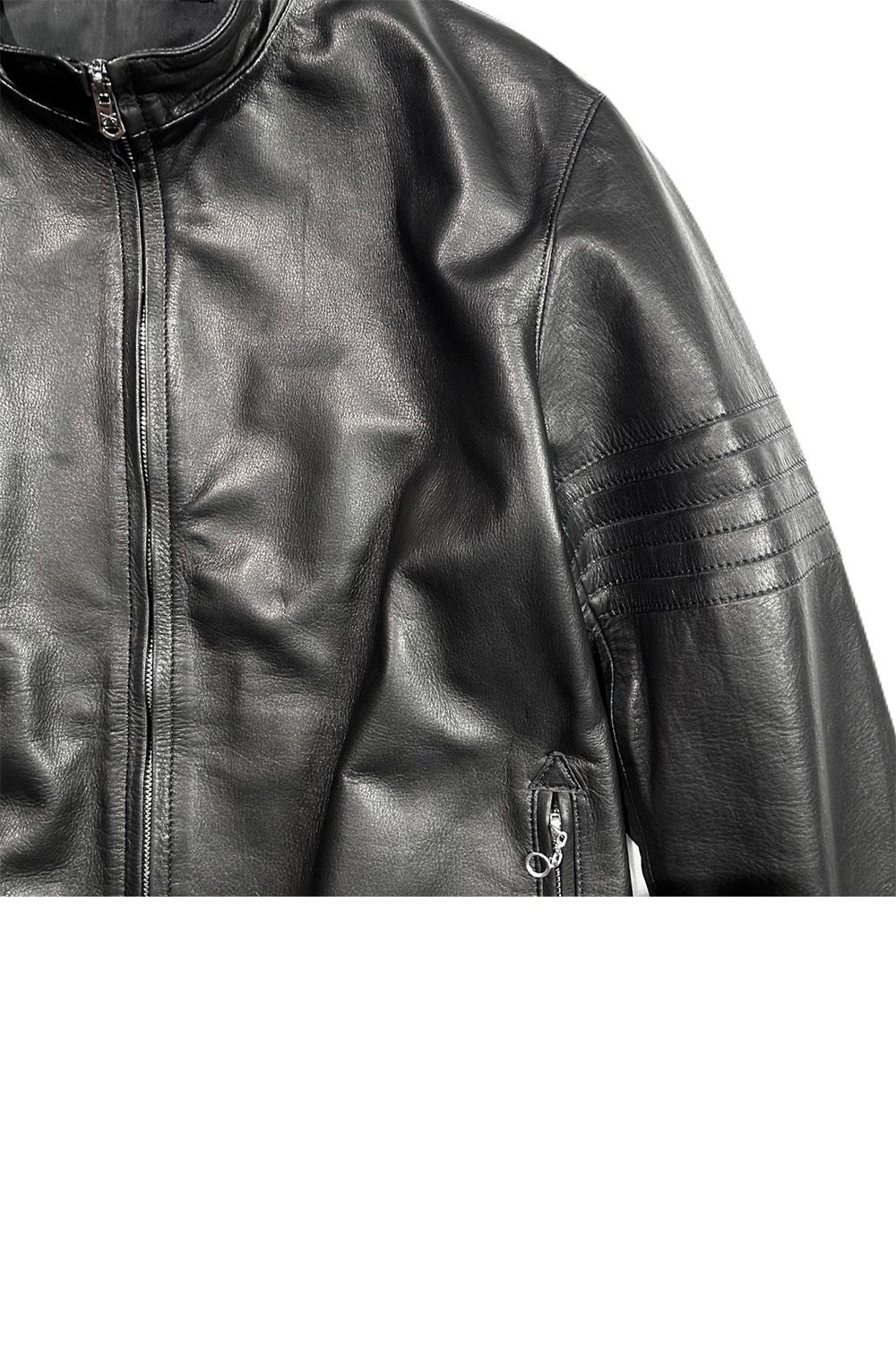 COW LEATHER JACKET / カウレザー ライダース ジャケット