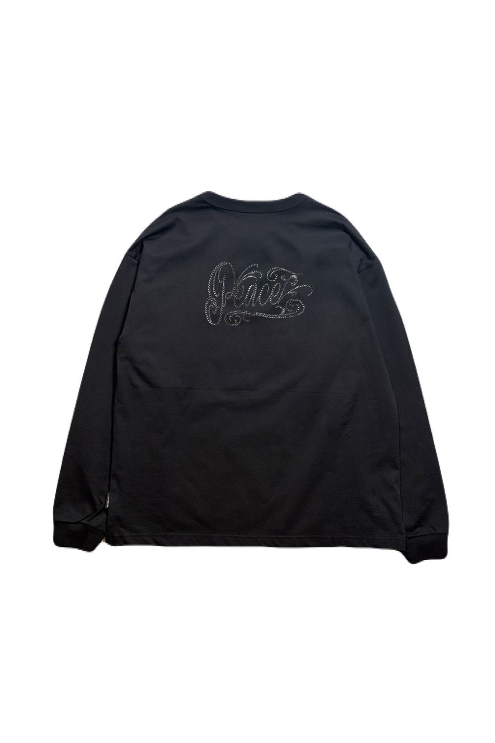 WING EMB PEACE L/S T / ウイングクロスガン エンブロイダリー ピース クリスタル ロングスリーブ Tシャツ