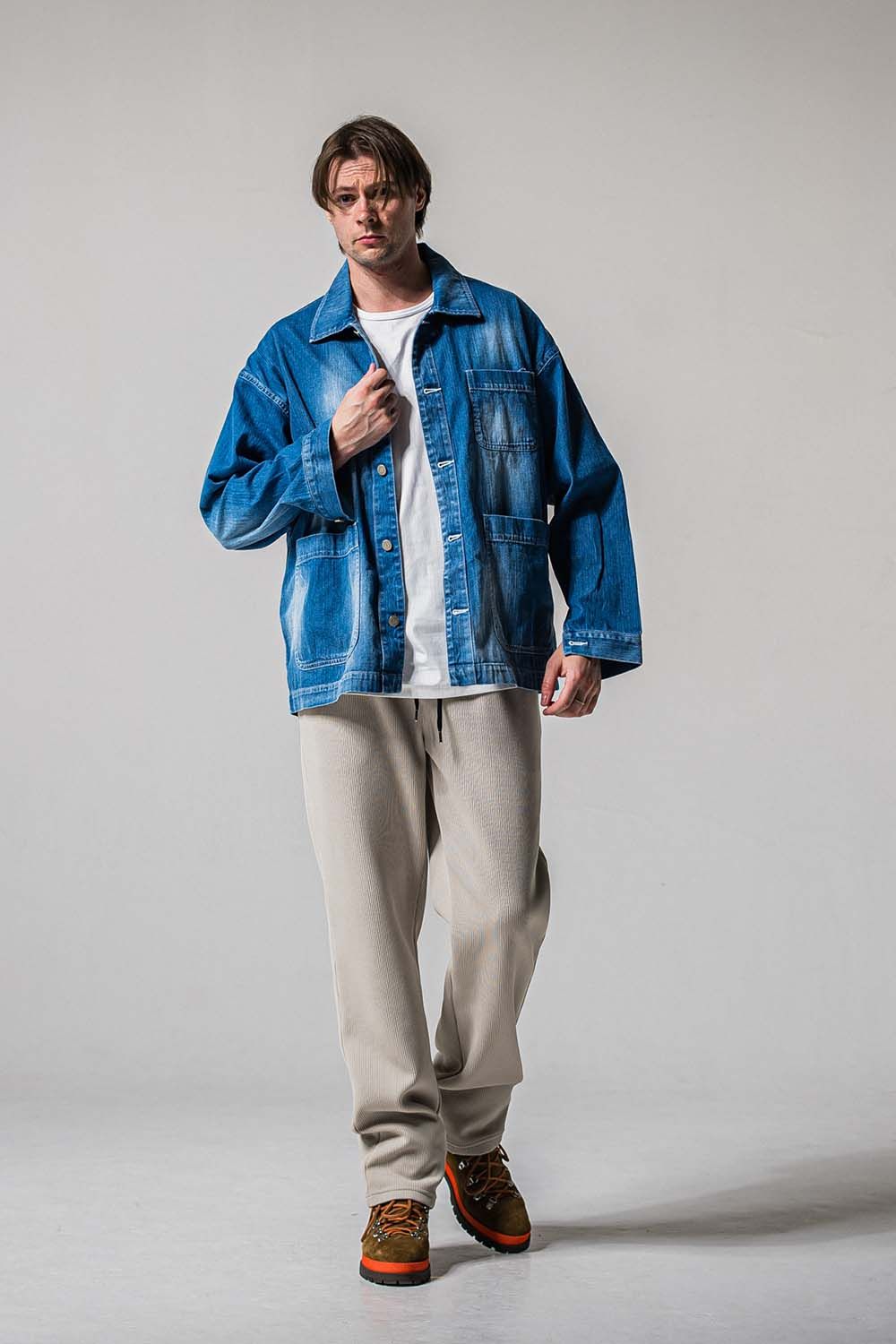 AZE WIDE TUCK PANTS / 畔編み ワイド タックパンツ