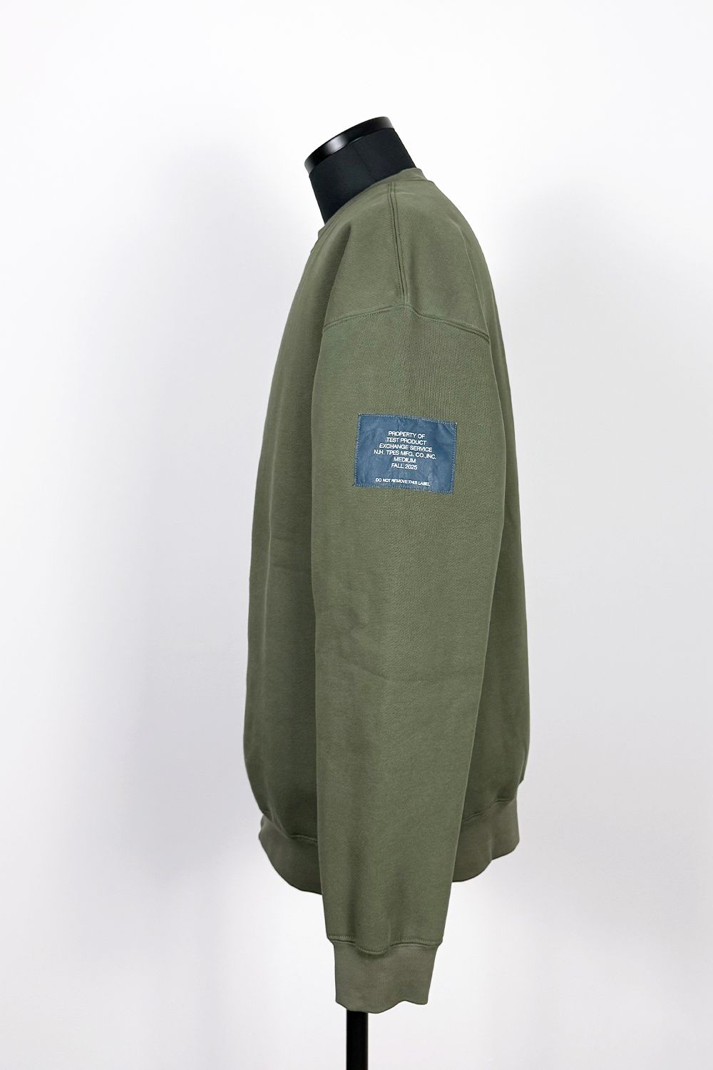 N.HOOLYWOOD TEST PRODUCT EXCHANGE SERVICE CREWNECK SWEATSHIRT  / エヌハリウッド テストプロダクトエクスチェンジサービス クルーネックスウェットシャツ