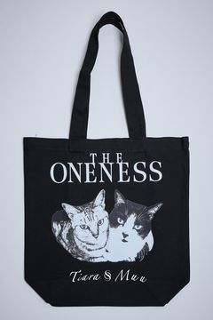Organic Cotton Tote Bag / Super Givers × THE ONENESS  犬猫保護活動チャリティー トートバッグ
