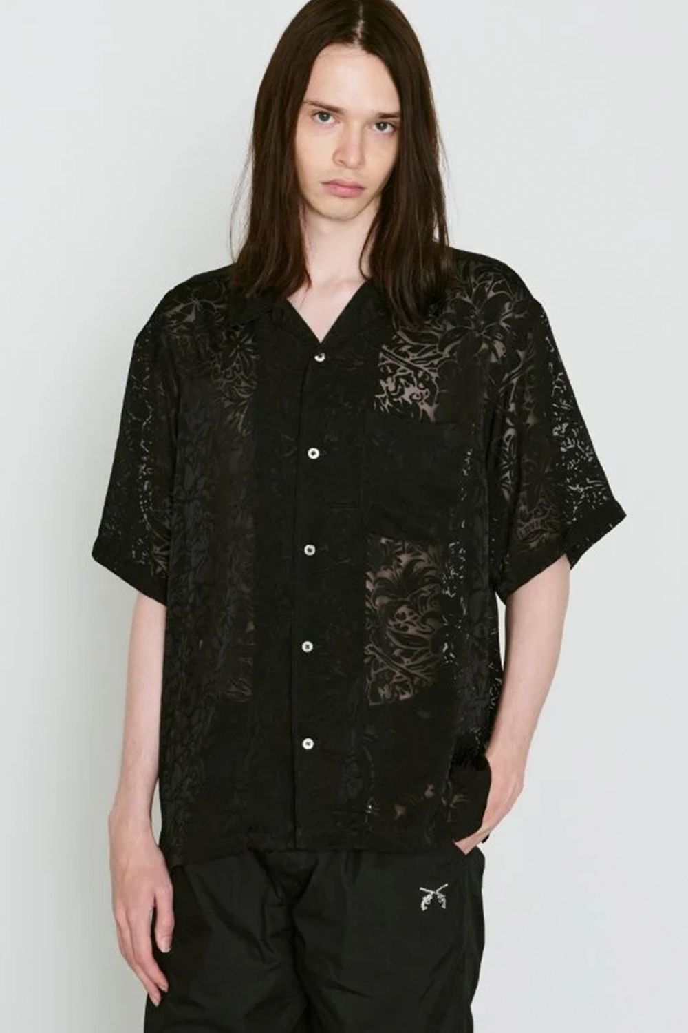 FLOWER OPAL SHIRT / フラワーオパール シャツ