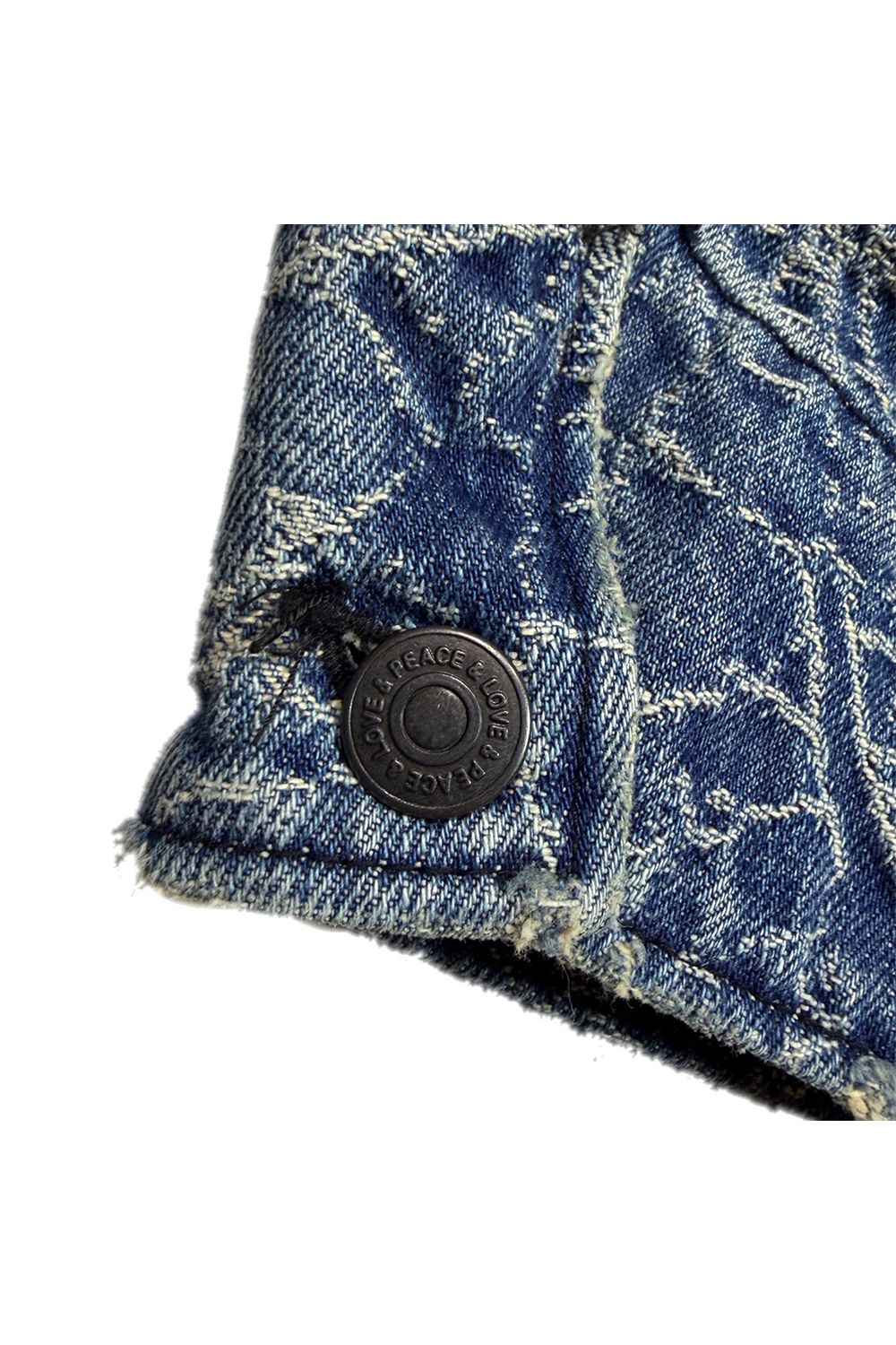 SPIDER JAQ DENIM JKT / スパイダー ジャガード デニム ジャケット