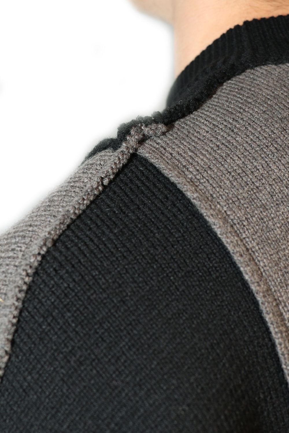 2TONE KNIT SWEAT / ツー トーン ニット スウェット