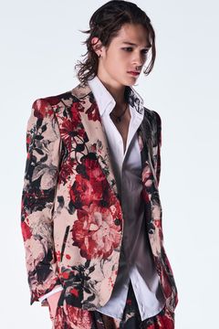 Beige Flora Jacket  / ベージュ フローラ ジャケット