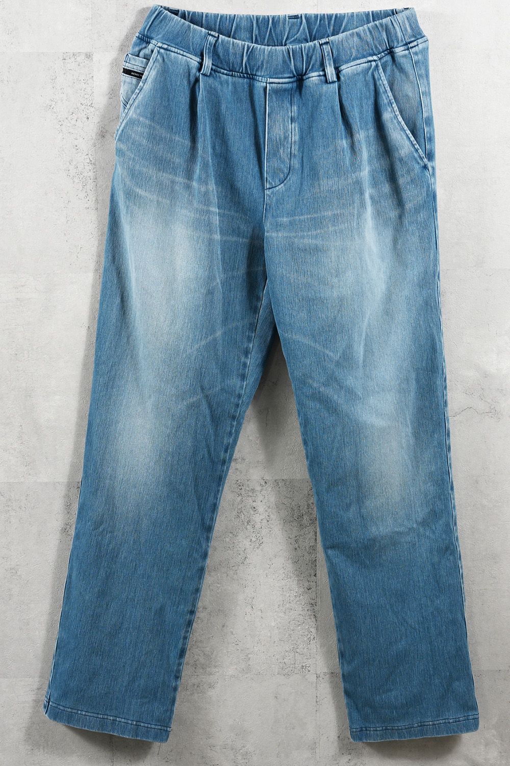 DENIM JERSEY WIDE PANTS / デニム ジャージ ワイドパンツ