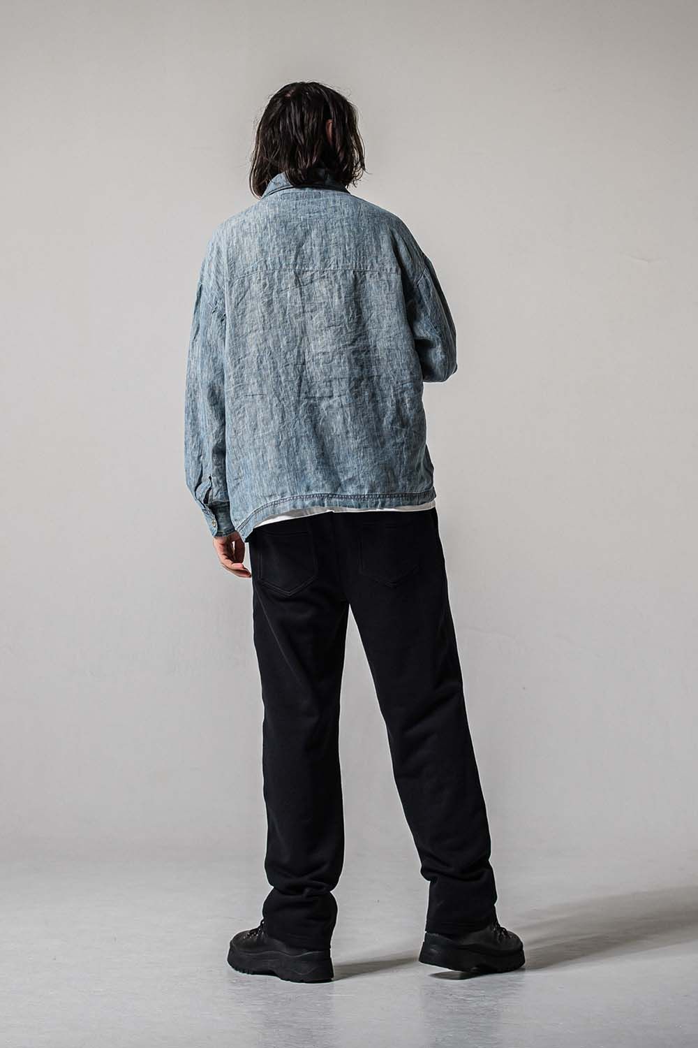 AZE WIDE TUCK PANTS / 畔編み ワイドタックパンツ