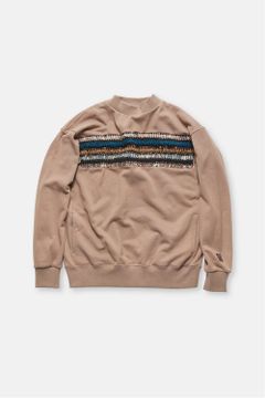 knit tape sweat P/O