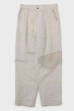 Wool linen repair PT / ウール リネン リペア パンツ