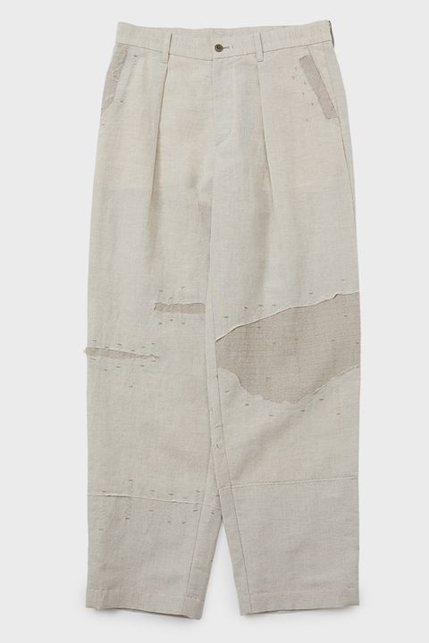 Wool linen repair PT / ウール リネン リペア パンツ