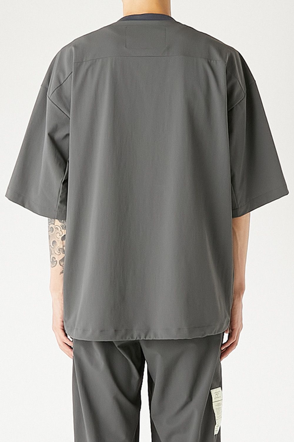 N.HOOLYWOOD TEST PRODUCT EXCHANGE SERVICE PANELED T-SHIRT / エヌハリウッド テストプロダクトエクスチェンジサービス パネル Tシャツ
