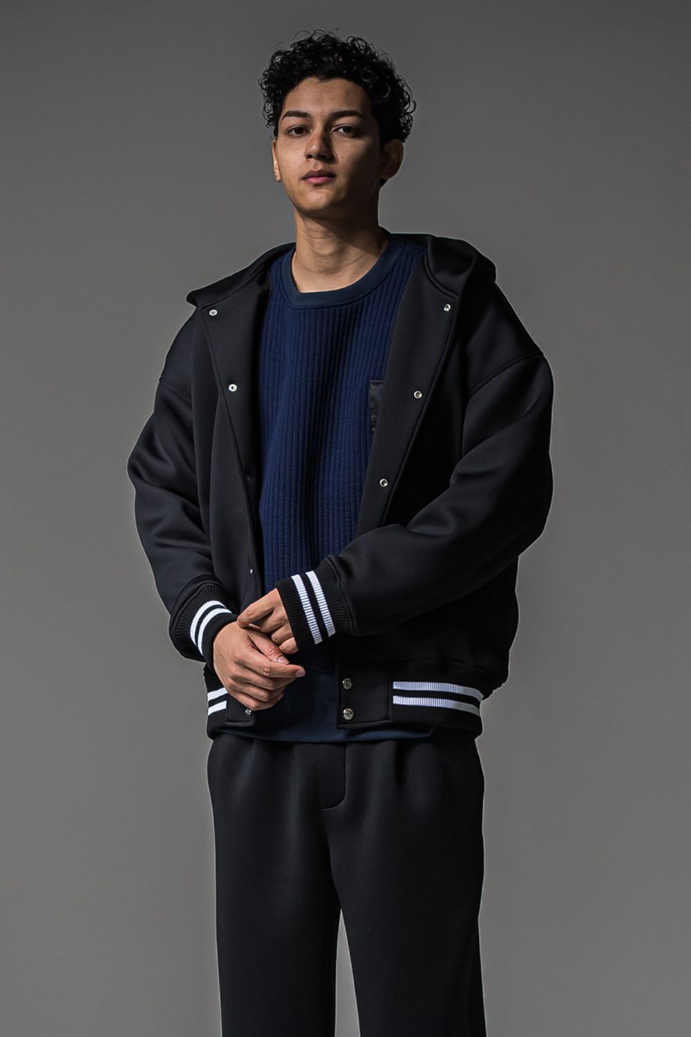HD VARSITY HOODIE / ヘビーダンボール バーシティーフーディー