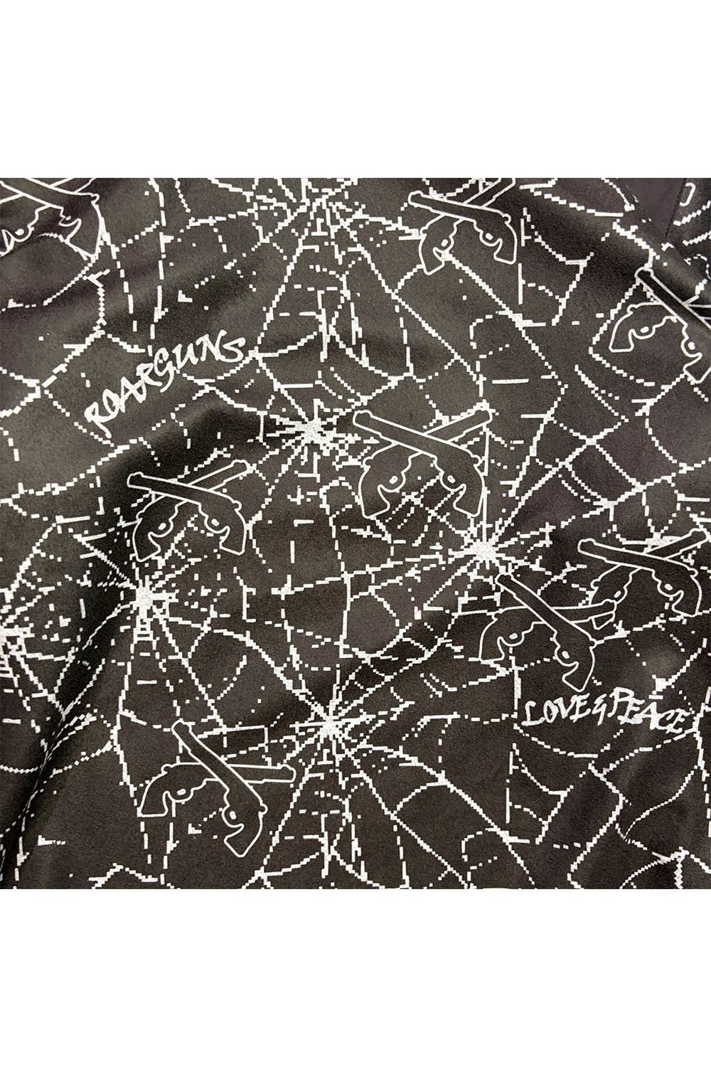 SPIDER PRINT JKT CRY / スパイダー プリント ジャケット / クリスタルクロスガン