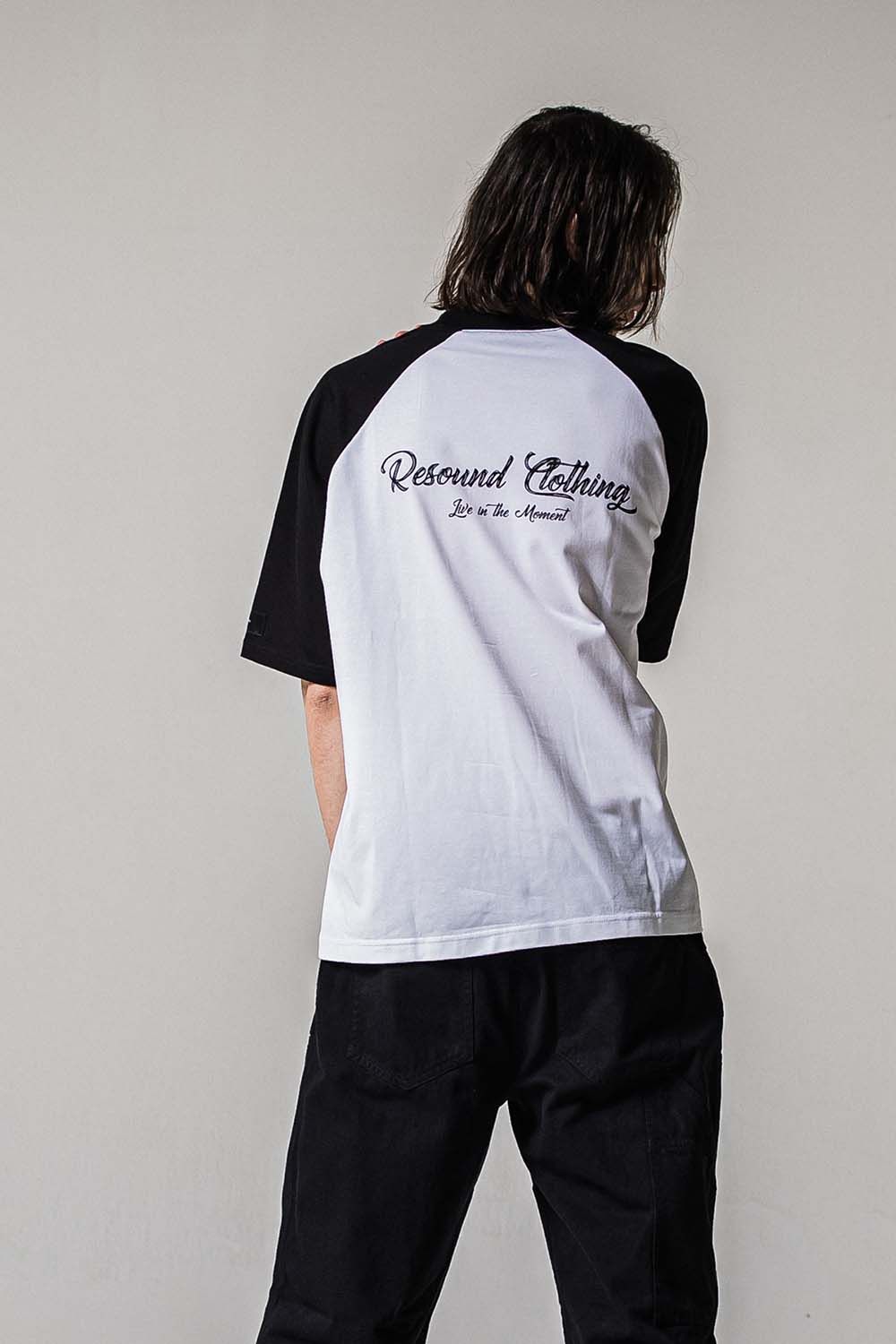 BACK RC RAGLAN OVER TEE / バックロゴ ラグラン オーバー Tシャツ