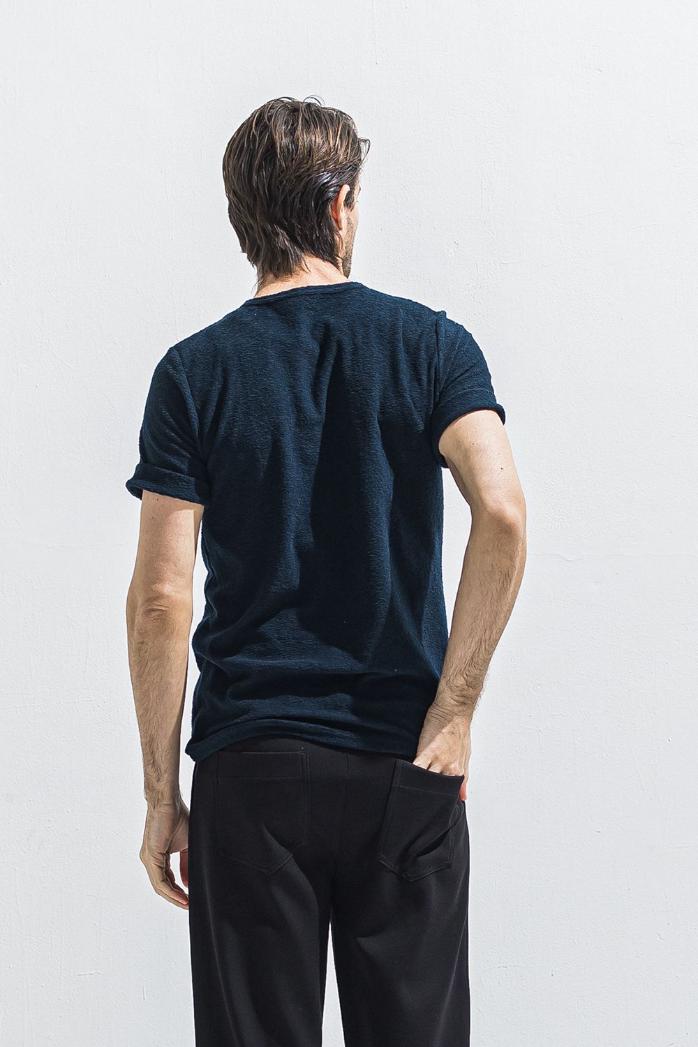 PILE ROLL UP TEE / パイル ロールアップ Tシャツ