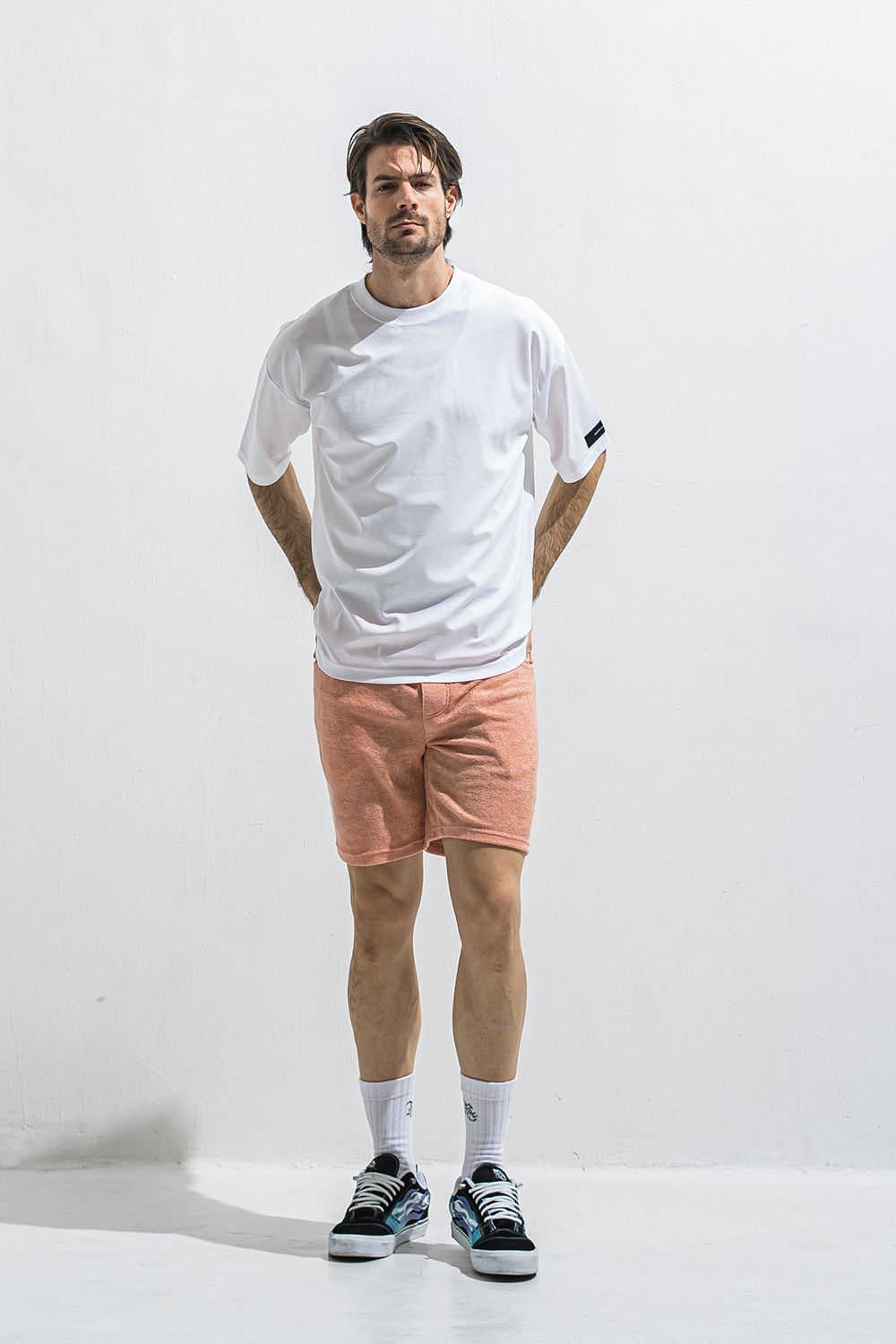 REV MESH OVER TEE / リバーシブル メッシュ オーバーサイズ Tシャツ