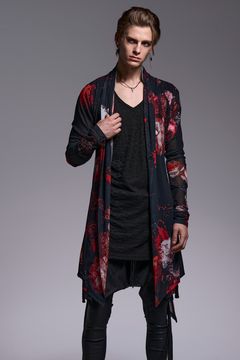 Flora Mesh Dolman Sleeve Cardigan / フローラメッシュ ドルマンスリーブ カーディガン