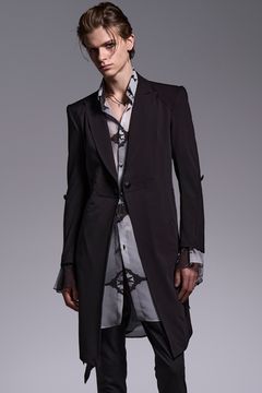 T/R Gabagine Goth Flare Jacket / T/Rギャバジン ゴス フレア ジャケット