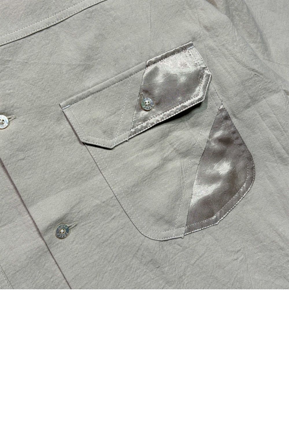 CO/W VIYELLA SHIRT / コットン ビエラ ショートスリーブ オープンカラーシャツ