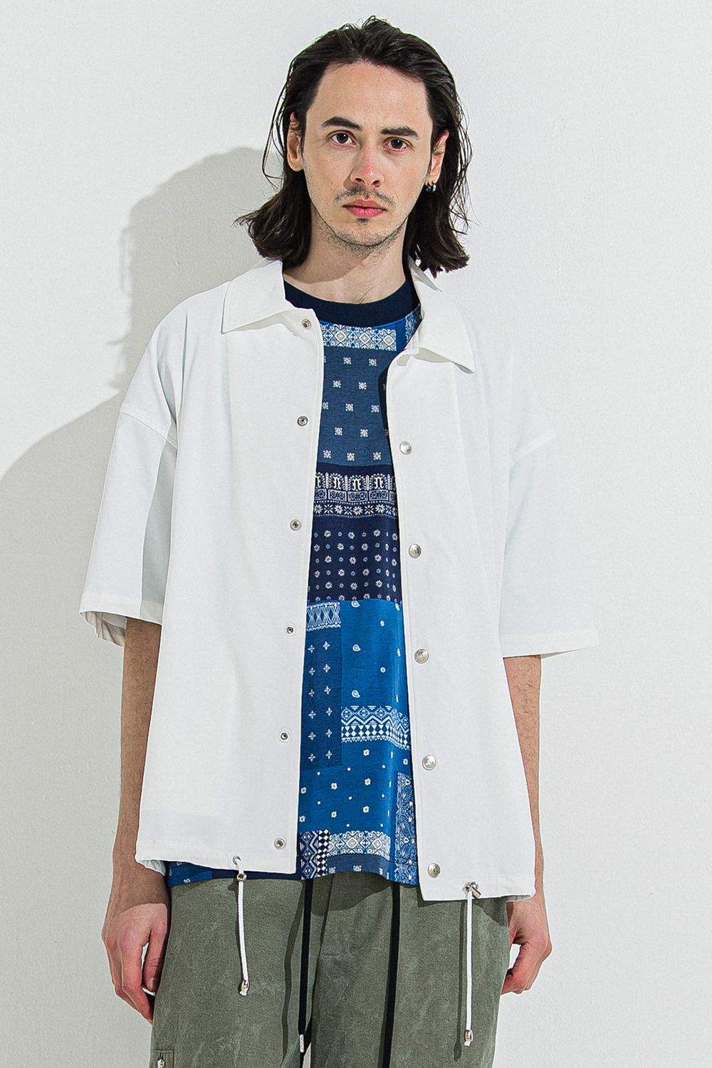 BANDANA OVER TEE / バンダナ オーバーサイズ Tシャツ