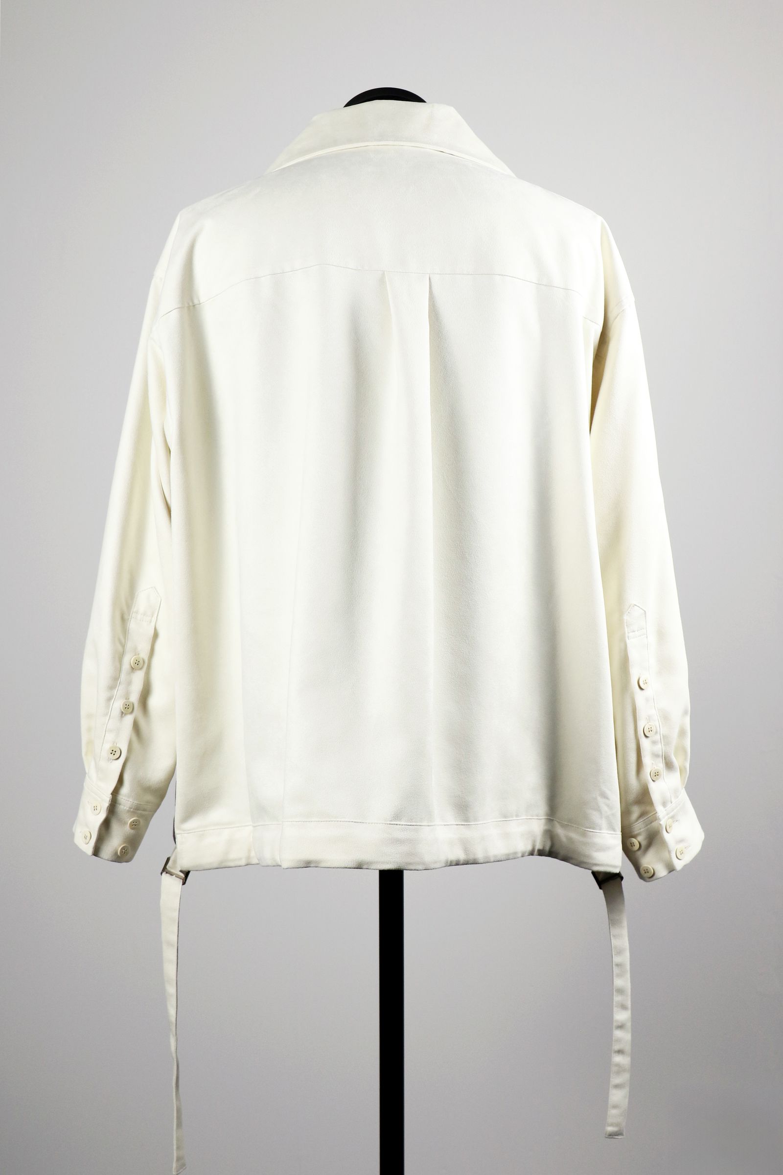 Eco suede shirt BL  / エコ スエード シャツ ブルゾン