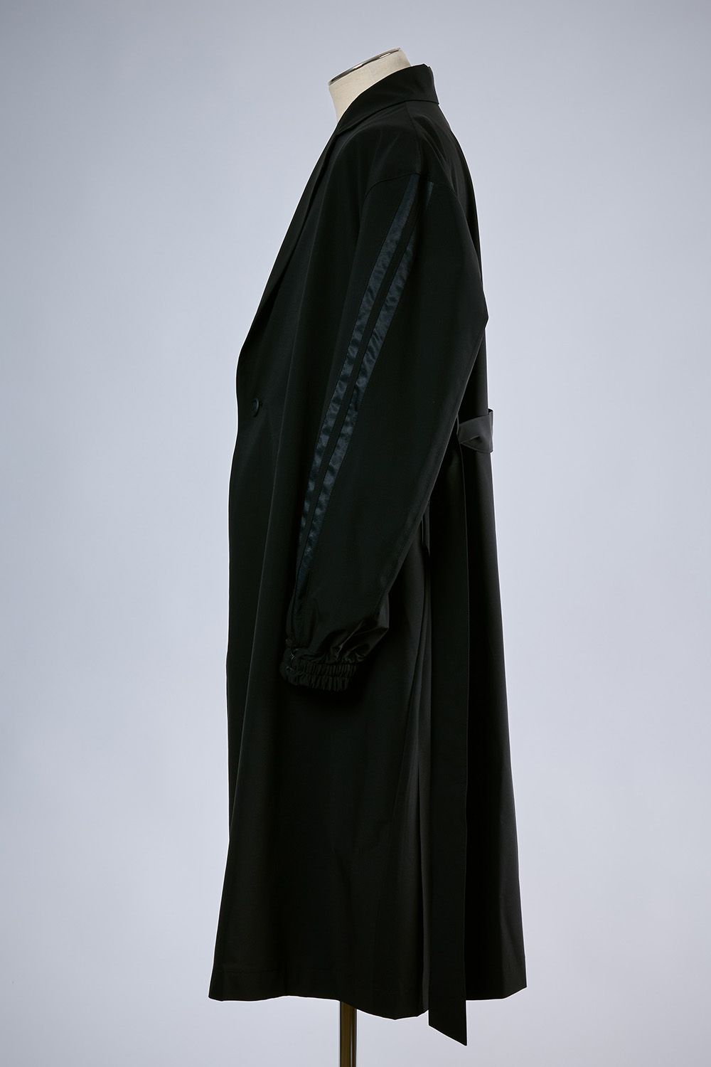 Taffeta Drape Coat / タフタ ドレープ コート