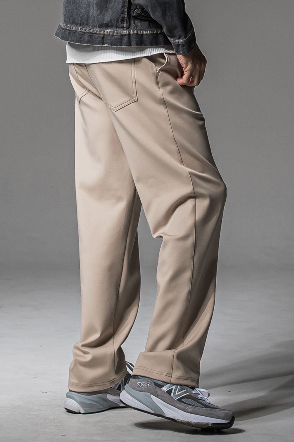 CHRIS EASY WIDE TUCK PANTS / クリス イージーワイドタックパンツ