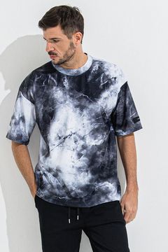 MARBLE RASH OVER T / マーブル オーバーサイズ ラッシュガード Tシャツ