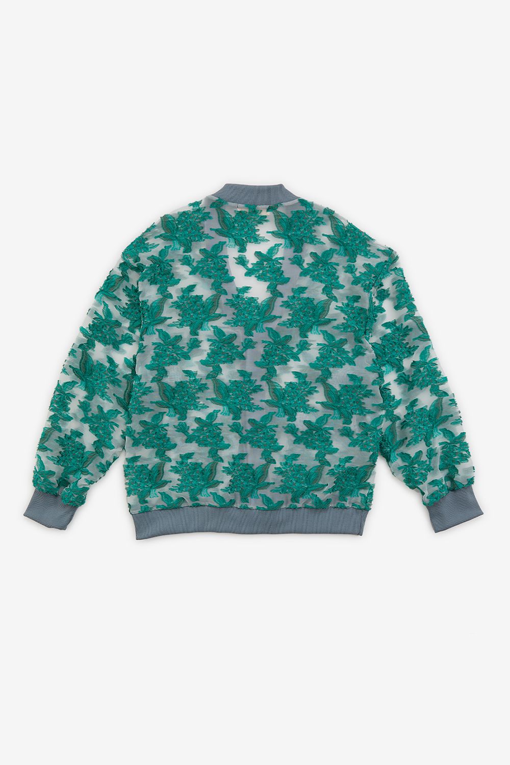 Mesh jaquard cardigan / メッシュ ジャガード カーディガン