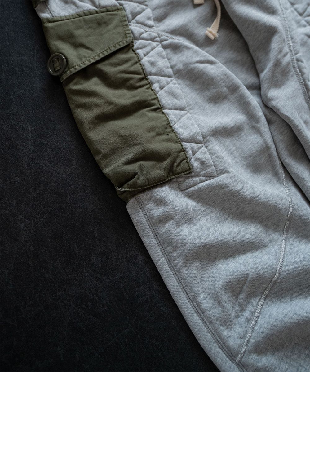 PARACHUTE SWEATPANTS / パラシュート スウェット パンツ リメイクパンツ
