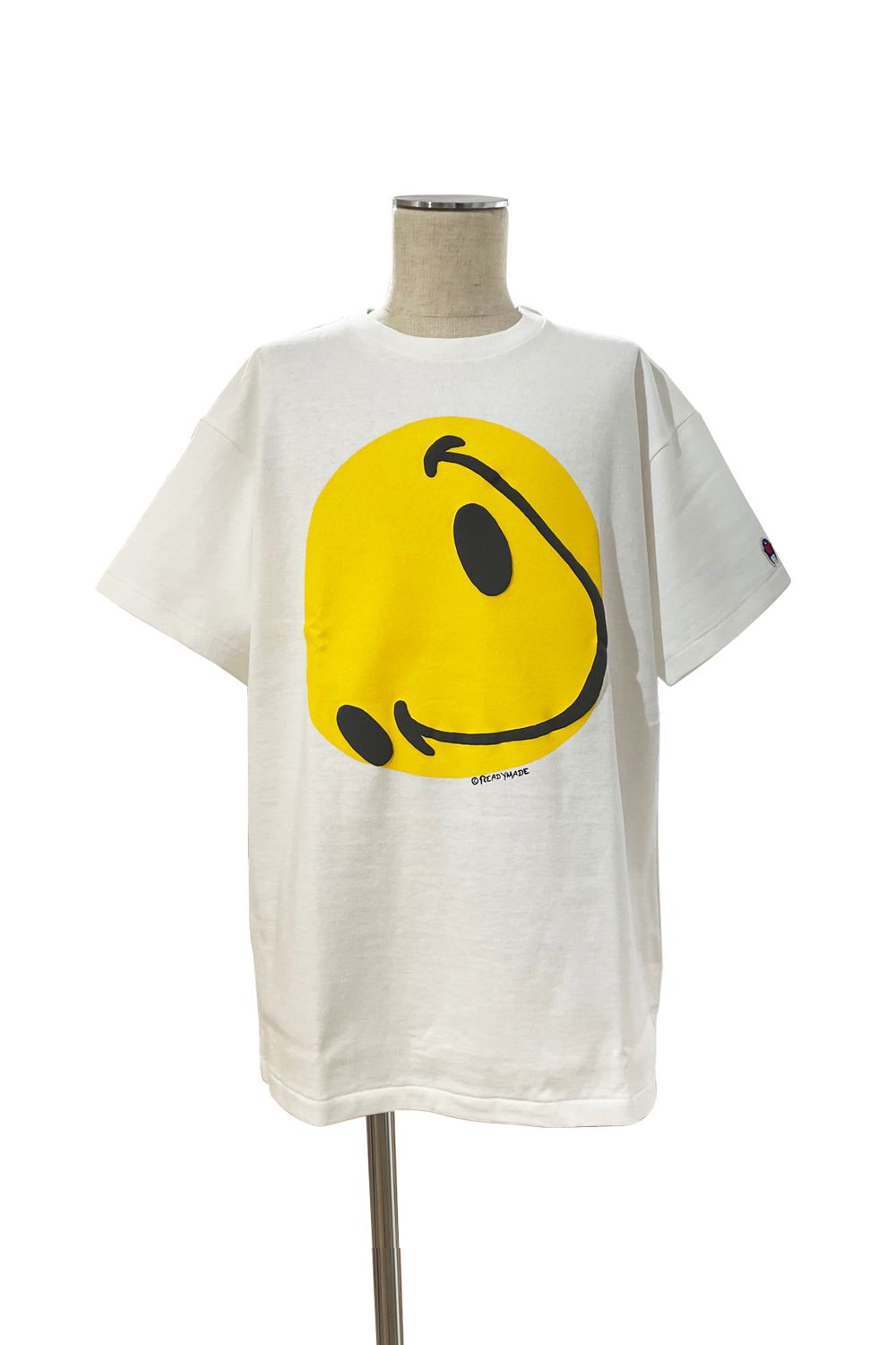 READYMADE - COLLAPSED FACE T-SHIRT | laid-back