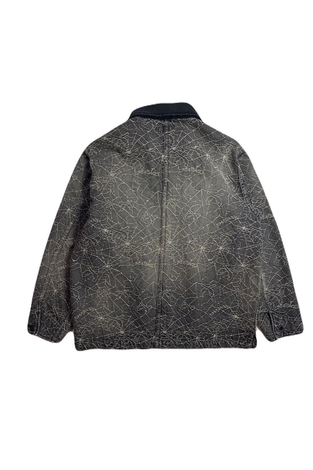 SPIDER JAQ DENIM JKT / スパイダー ジャガード デニム ジャケット