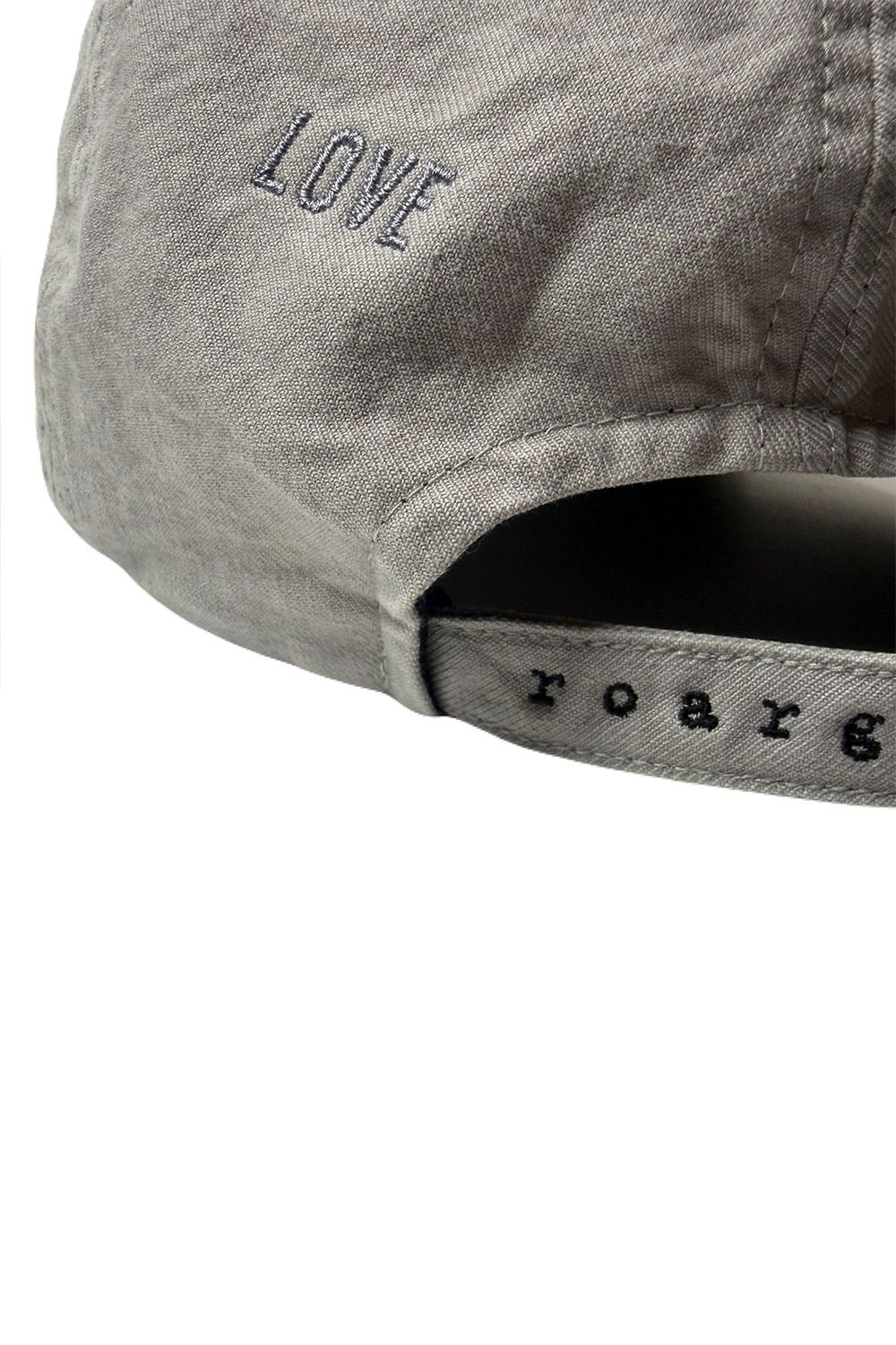 B.B CAP DA/EM/ST/CR / ベースボールキャップ ダメージ&エンブロイダリー クロスガンクリスタル