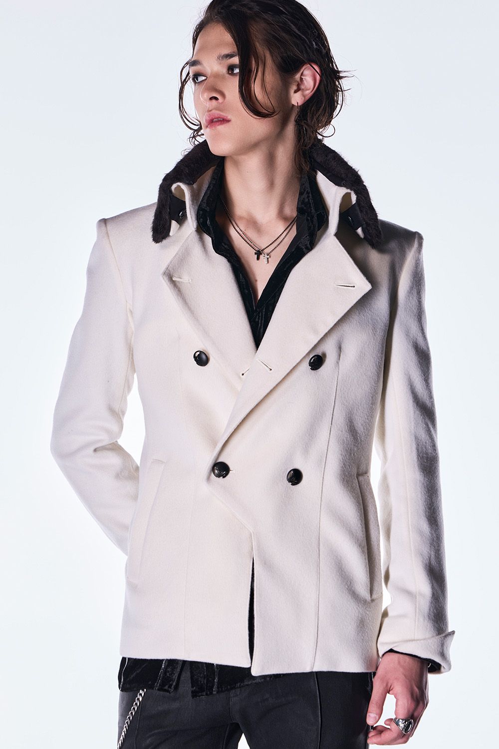 Beaver Fur Napoleon Jacket / ビーバー ファー ナポレオン ジャケット