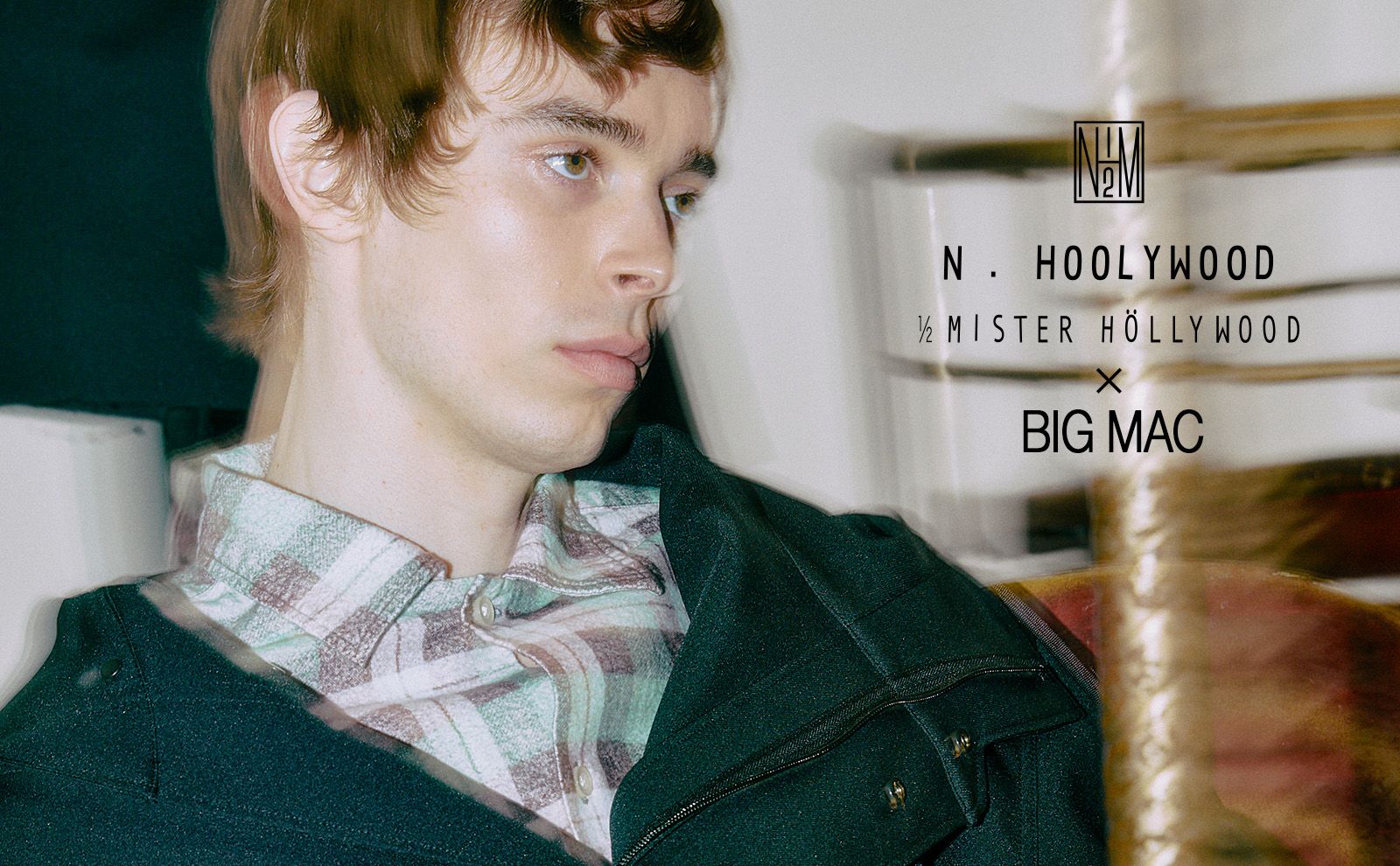 人気アイテム、N.HOOLYWOOD × BIG MAC SHIRT