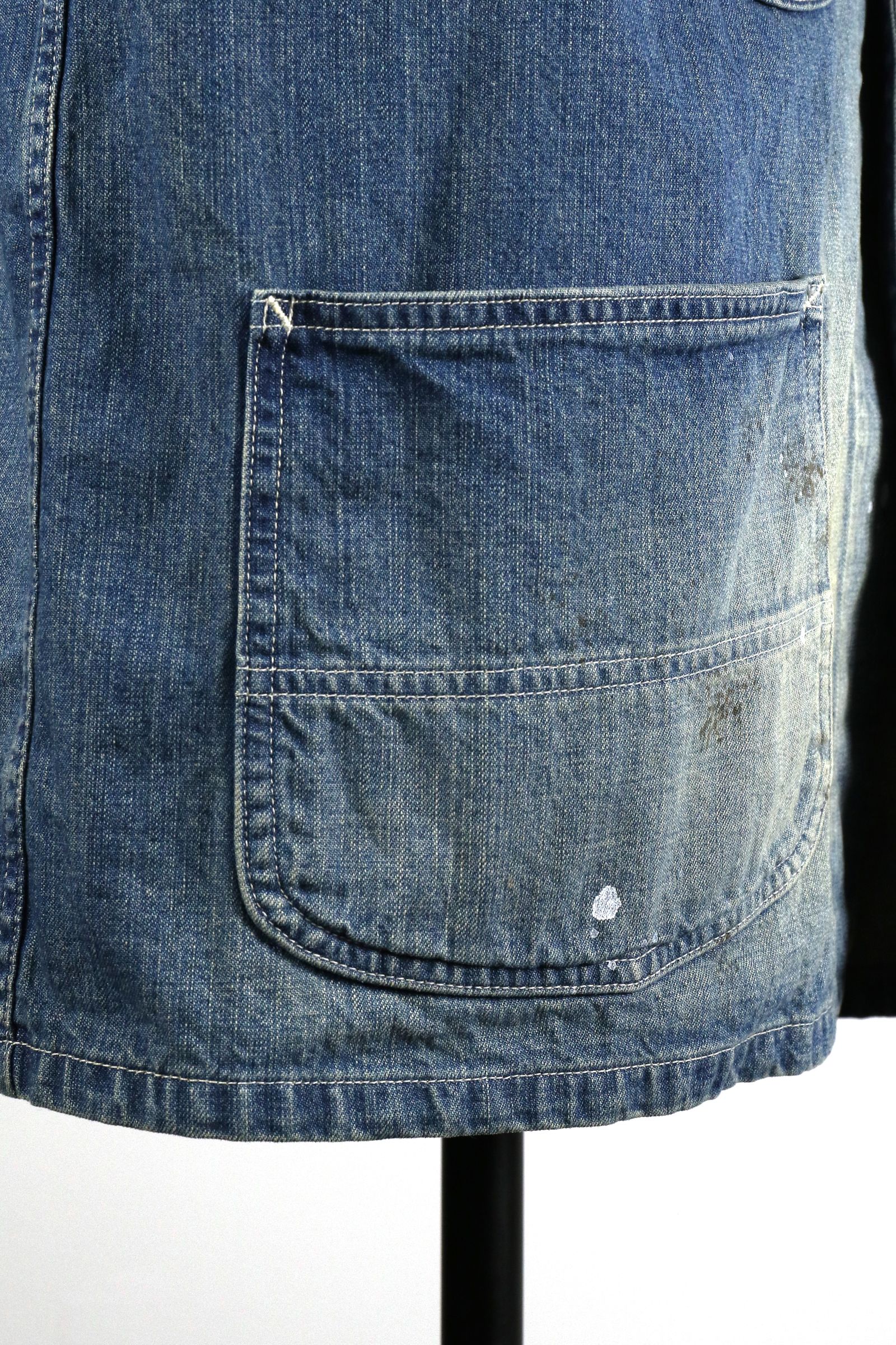 marka - ORGANIC COTTON 10oz DENIM 91-J COVERALL marka - ORGANIC COTTON 10oz DENIM 91-J COVERALL