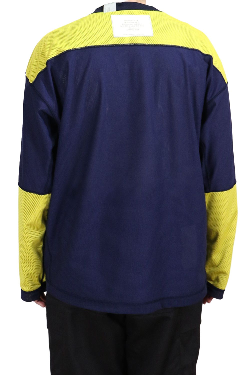 N.HOOLYWOOD TEST PRODUCT EXCHANGE SERVICE REVERSIBLE LONG SLEEVE T-SHIRT / エヌハリウッド テストプロダクトエクスチェンジサービス リバーシブル ロングスリーブ Tシャツ