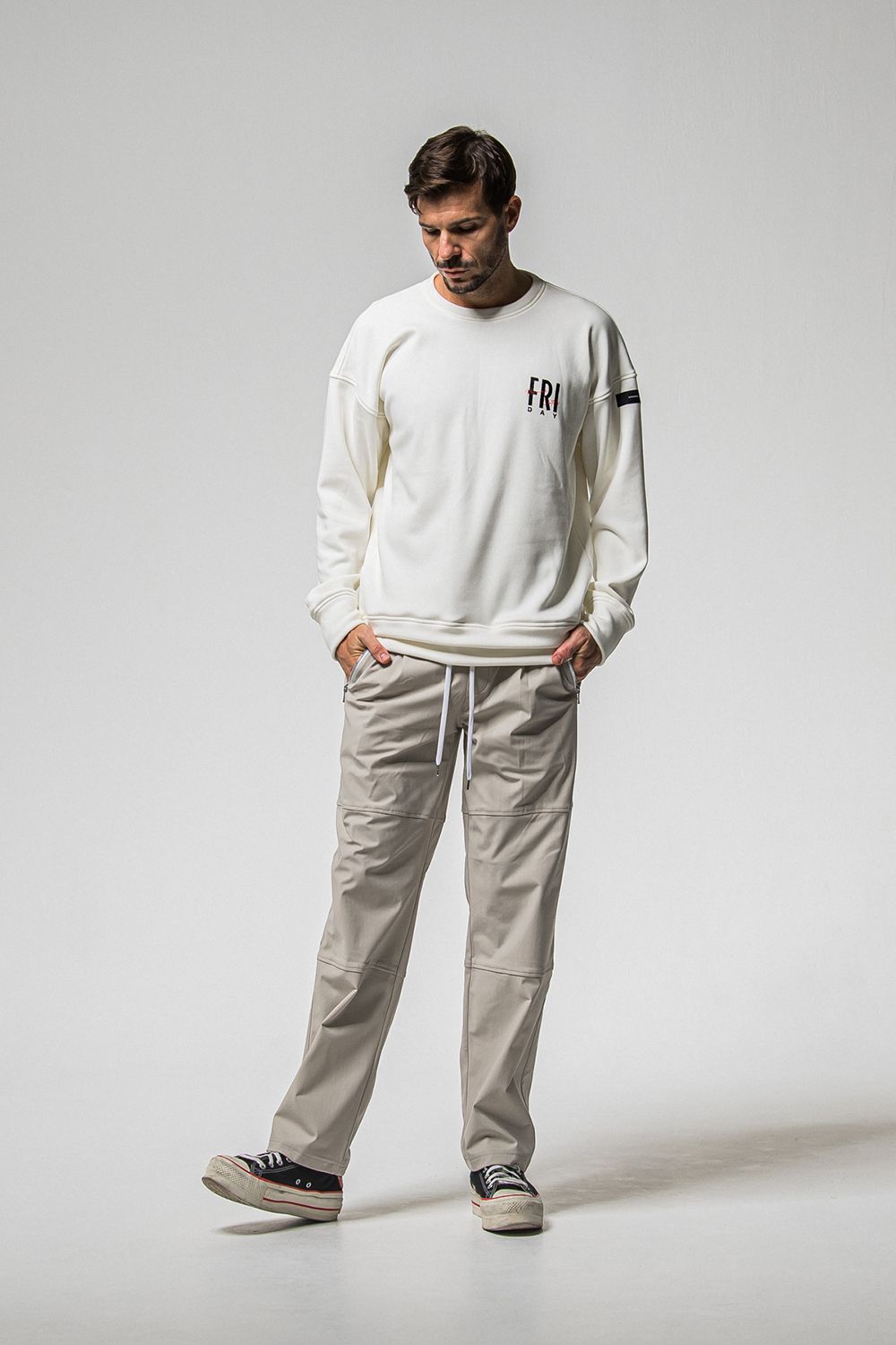 JOHNSON LINE HEAT WIDE TUCK PANTS / ジョンソン ヒート ワイドタックパンツ